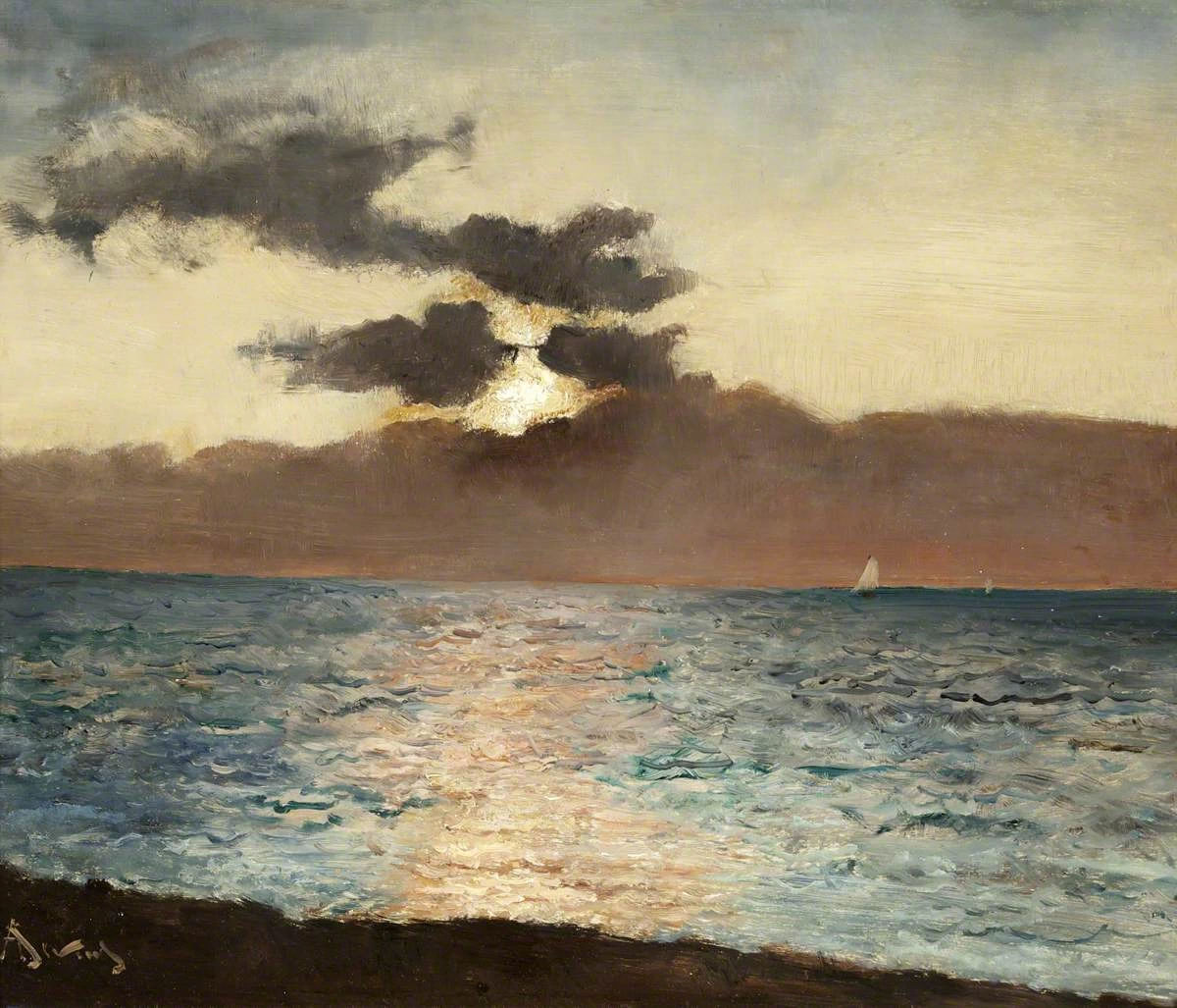 Alfred Émile Stevens - 137, Paesaggio marino, Le Tréport, Bristol City Museum